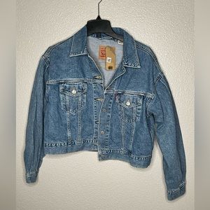 Levi’s Denim Crop Jacket